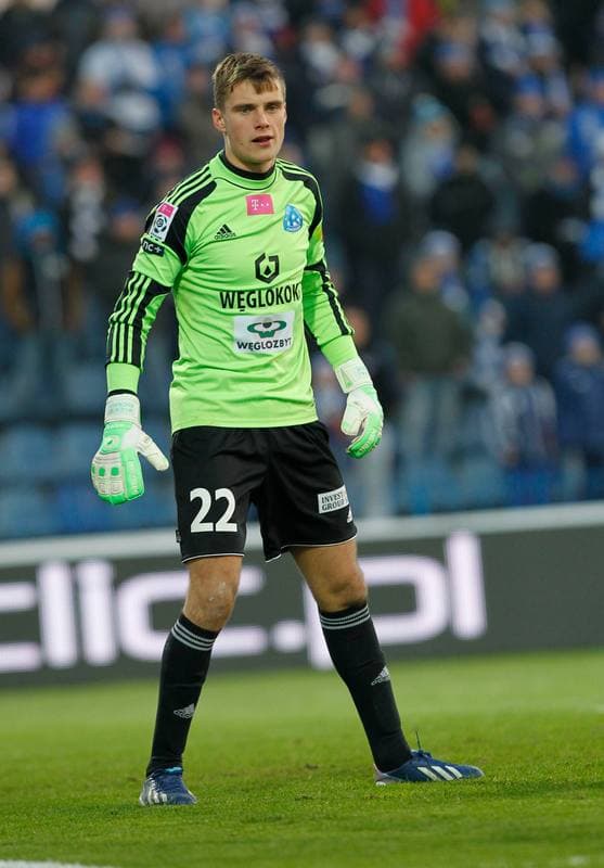 Football. T-Mobile Ekstraklasa. Ruch Chorzow - Cracovia Krakow. 10.04.2015