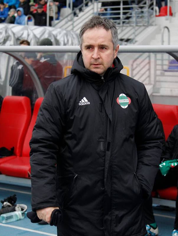 Football. II Liga. Radomiak Radom - Rakow Czestochowa. 05.03.2016