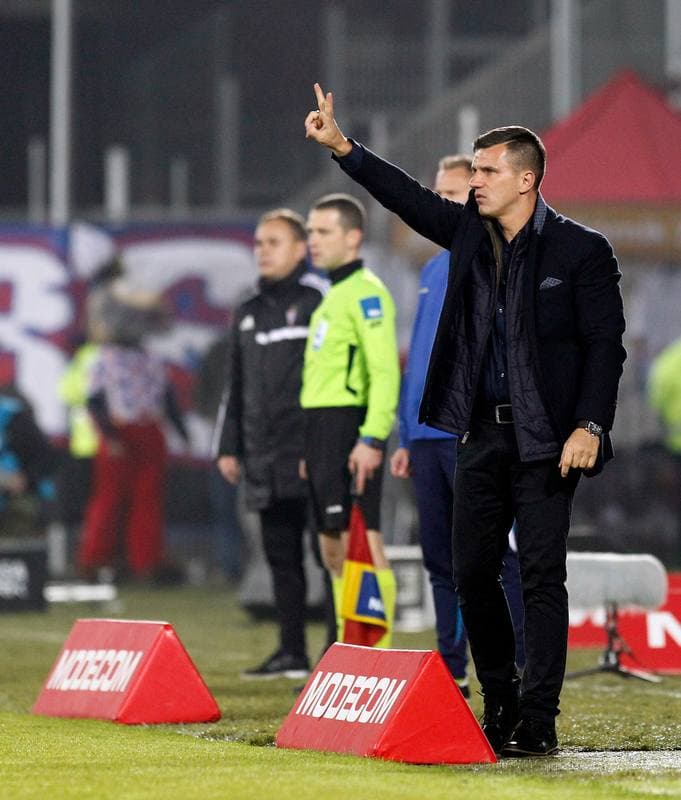 Football. T-Mobile Ekstraklasa. Gornik Zabrze - Podbeskidzie Bielsko Biala. 24.11.2013