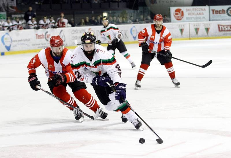 Ice Hockey. Polish Hockey League. GKS Tychy - Comarch Cracovia. 24.03.2016