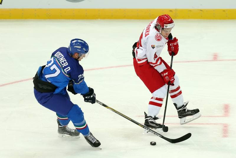 Ice Hockey. World Championship Division 1A. Italy - Poland. 23.04.2016
