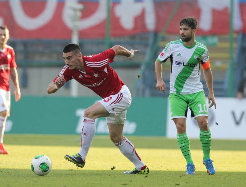 Football. International Friendly Match. Wisla Krakow - VfL Wolfsburg. 13.10.2013