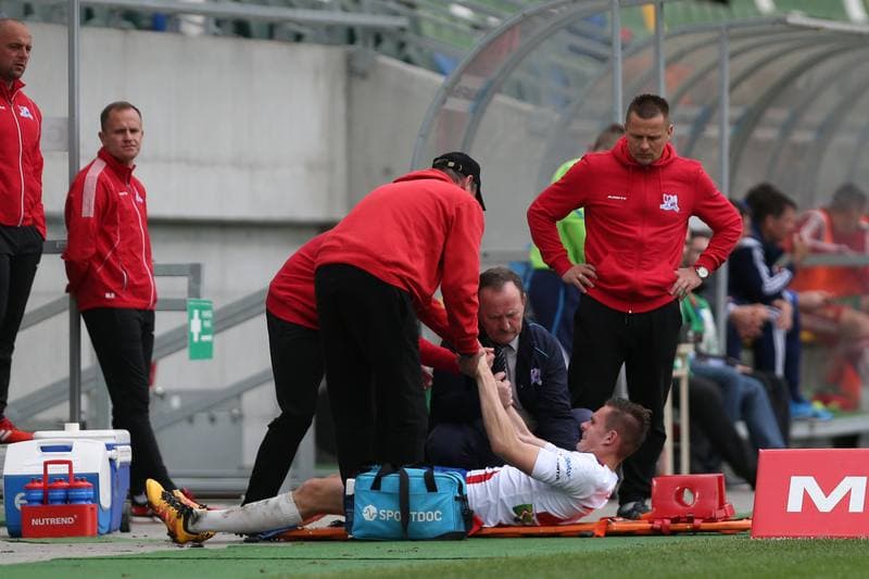 Football. Ekstraklasa. Podbeskidzie Bielsko-Biala - Wisla Krakow. 14.05.2016