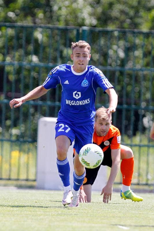 Football. Sparing. Zaglebie Lubin - Ruch Chorzow. 18.06.2016