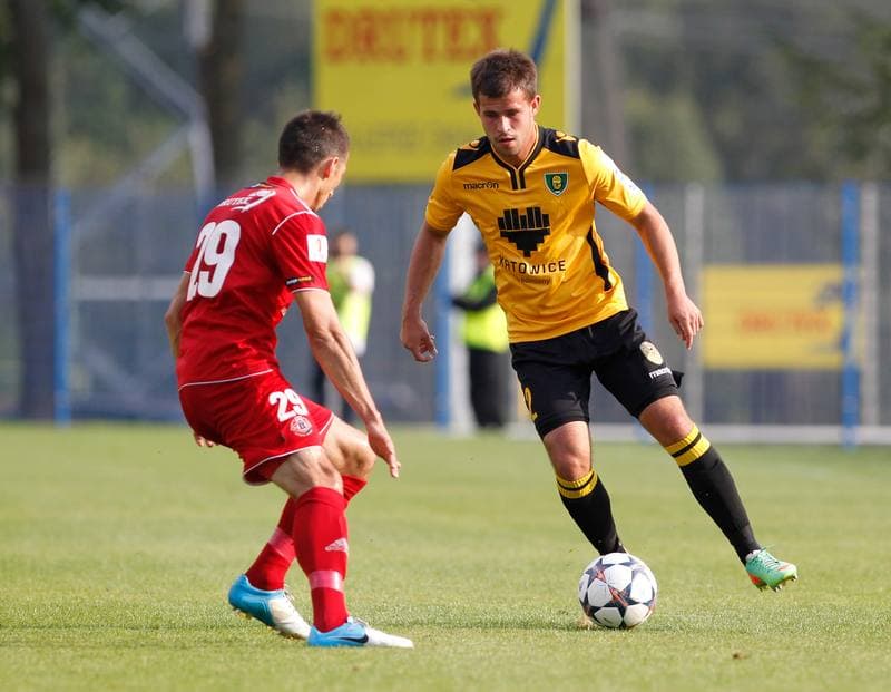 Football. I Liga. Drutex Bytovia Bytow - GKS Katowice. 13.09.2014