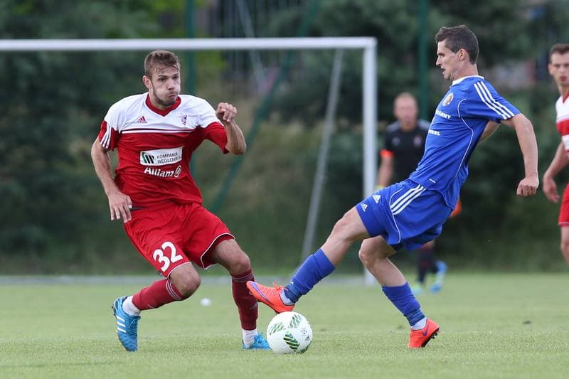 Football. Sparing. Gornik Zabrze - FK Trinec. 06.07.2016