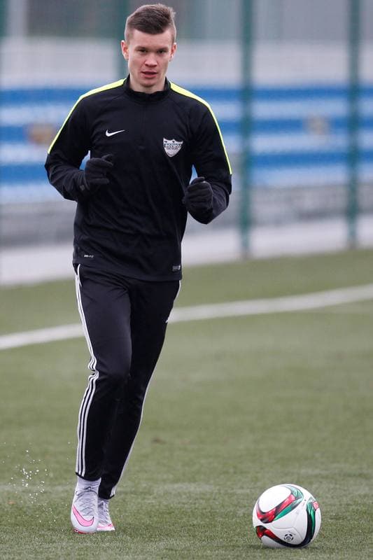 Football. Rozwoj Katowice. Training. 13.01.2016