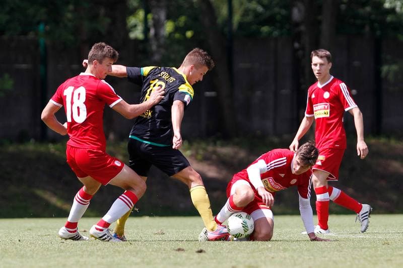 Football. Sparing. GKS Katowice - Sola Oswiecim. 09.07.2016