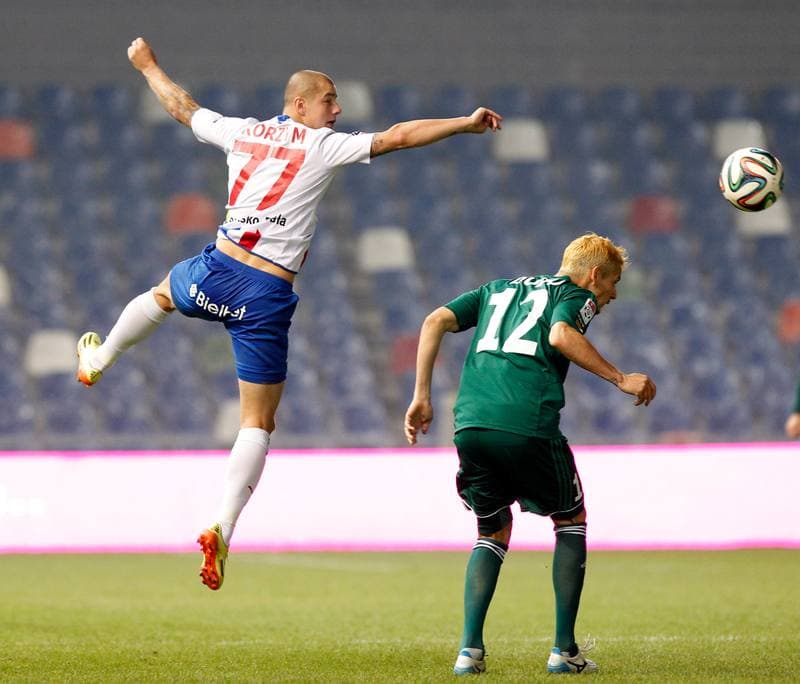 Football. PKO BP Ekstraklasa. Podbeskidzie Bielsko Biala - Slask Wroclaw. 21.12.2015