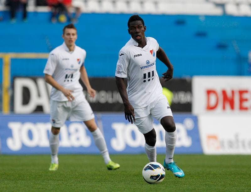 Football. FACR Cup. Banik Ostrava - 1. FC Slovacko. 08.10.2014