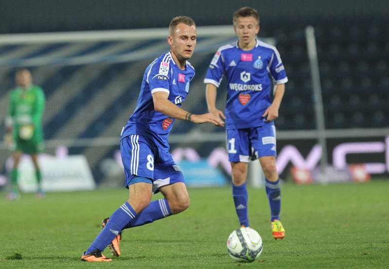 Football. PKO BP Ekstraklasa. Ruch Chorzow - Pogon Szczecin. 02.10.2015