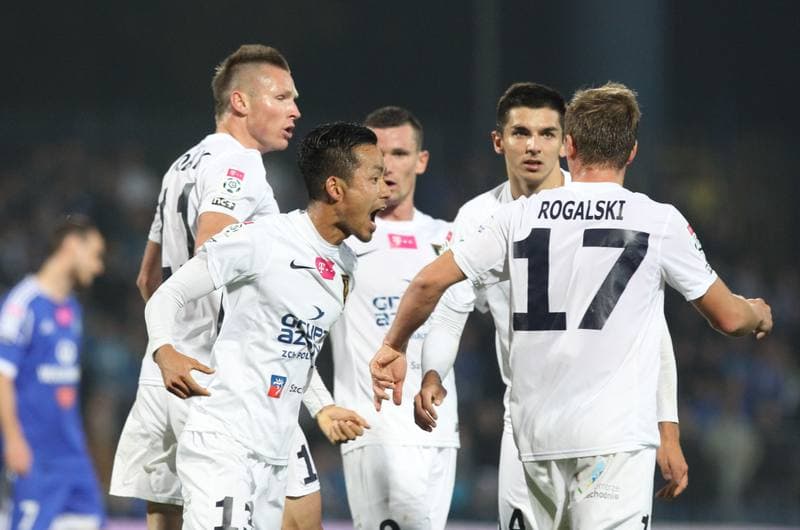Football. PKO BP Ekstraklasa. Ruch Chorzow - Pogon Szczecin. 02.10.2015
