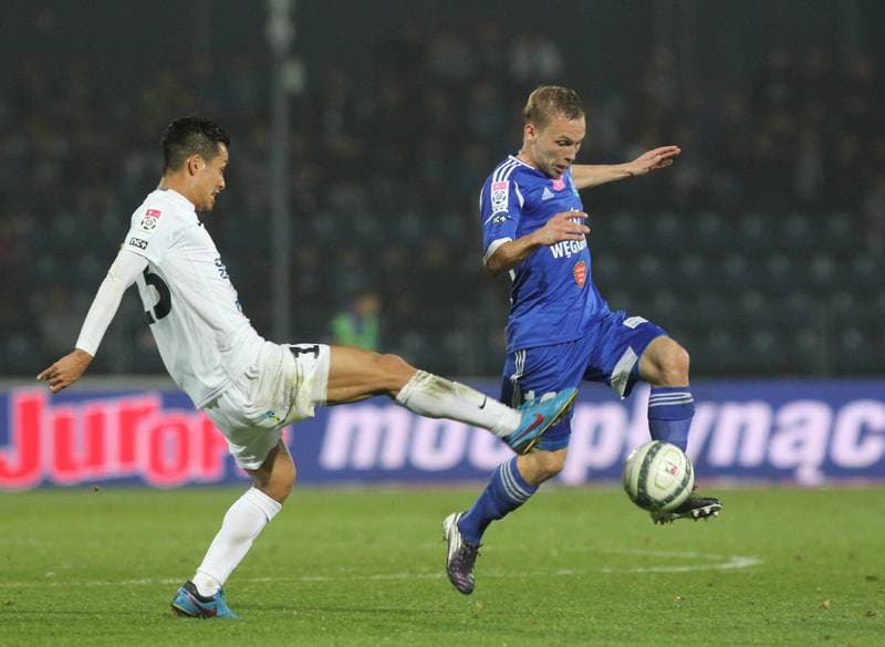 Football. PKO BP Ekstraklasa. Ruch Chorzow - Pogon Szczecin. 02.10.2015