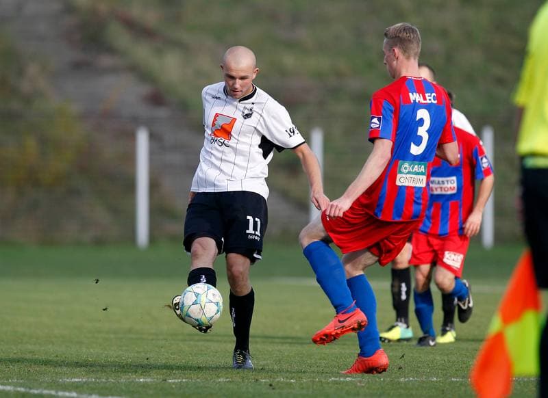 Football. III Liga Slaskopolska. Szombierki Bytom - Polonia Bytom. 25.10.2014