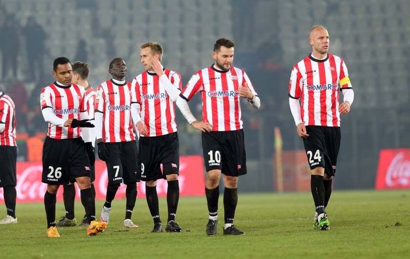 Football. PKO BP Ekstraklasa. Cracovia Krakow - Zaglebie Lubin. 26.02.2016