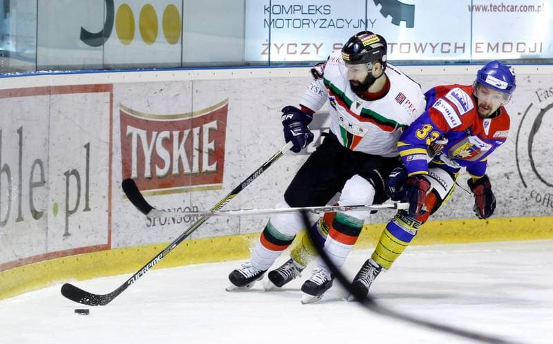 Ice Hockey. Polska Hokej Liga. GKS Tychy - Tatryski Podhale Nowy Targ. 29.02.2016