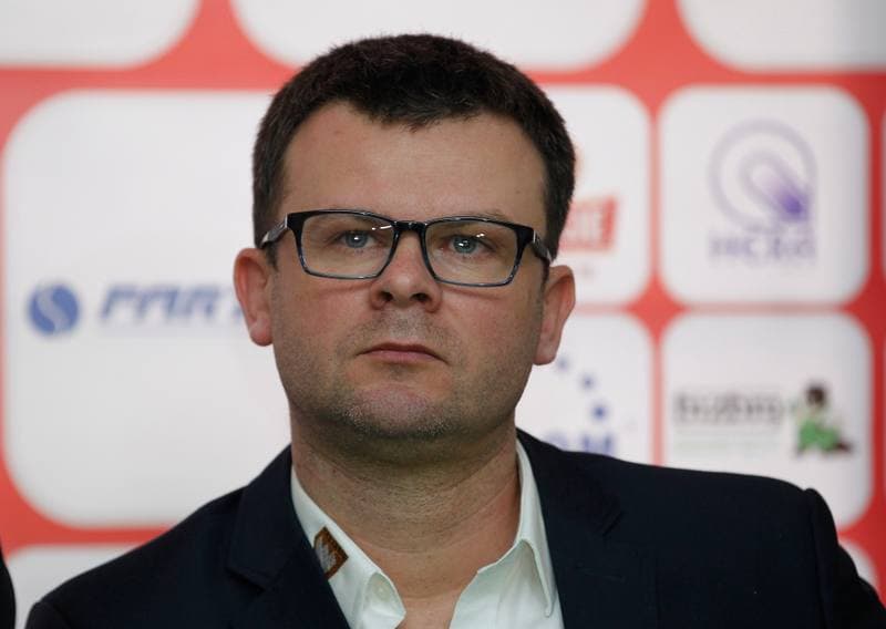 Football. Zaglebie Sosnowiec. Press Conference. 02.03.2016