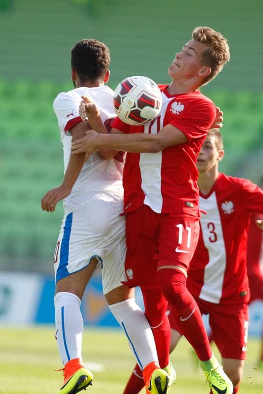 Football. Czech Republic U-16 - Poland U-16. 13.09.2016