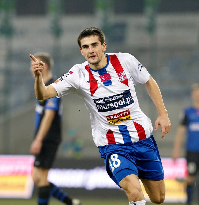Football. T-Mobile Ekstraklasa. Podbeskidzie Bielsko Biala - Zawisza Bydgoszcz. 14.12.2014
