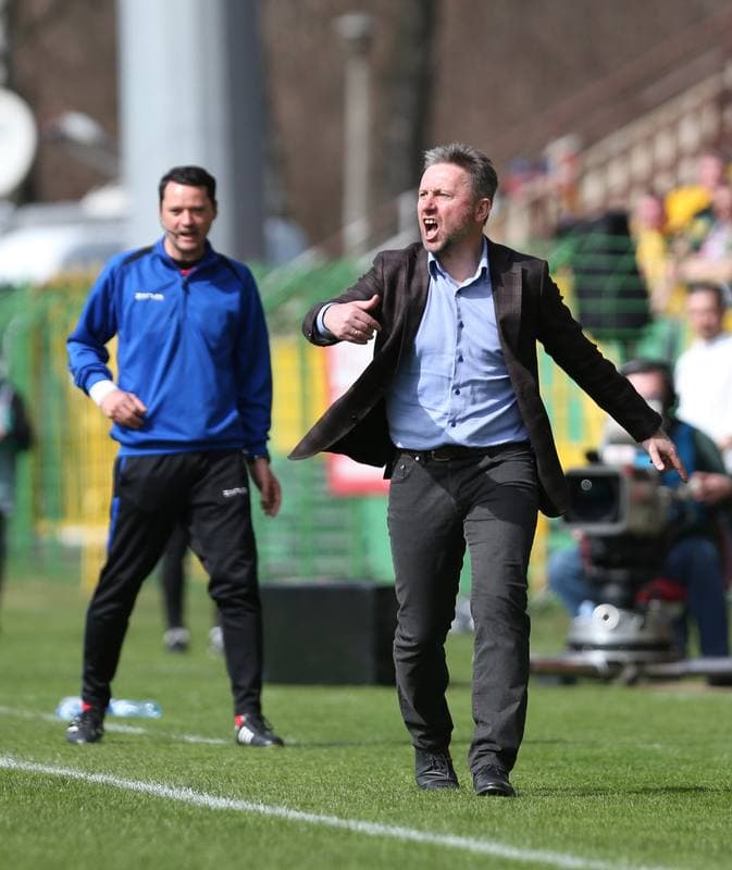 Football. I Liga. GKS Katowice - GKS Belchatow. 03.04.2016