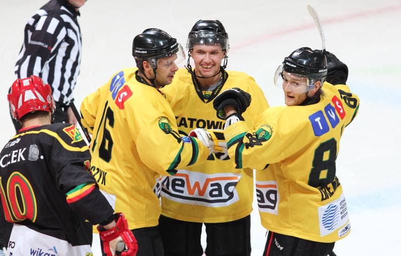 Ice Hockey. Polska Hokej Liga. HC GKS Katowice - KTK Krynica. 27.10.2013