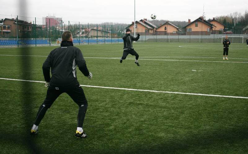 Football. GKS Katowice. Training. 29.06.2015