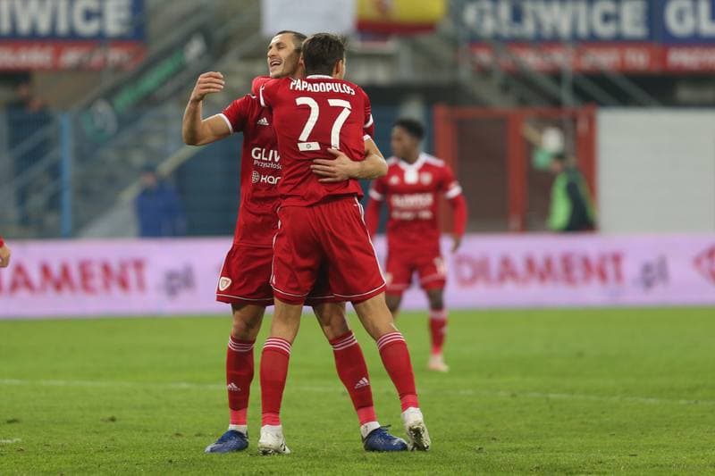Football. Lotto Ekstraklasa. Piast Gliwice - Pogon Szczecin. 03.12.2018
