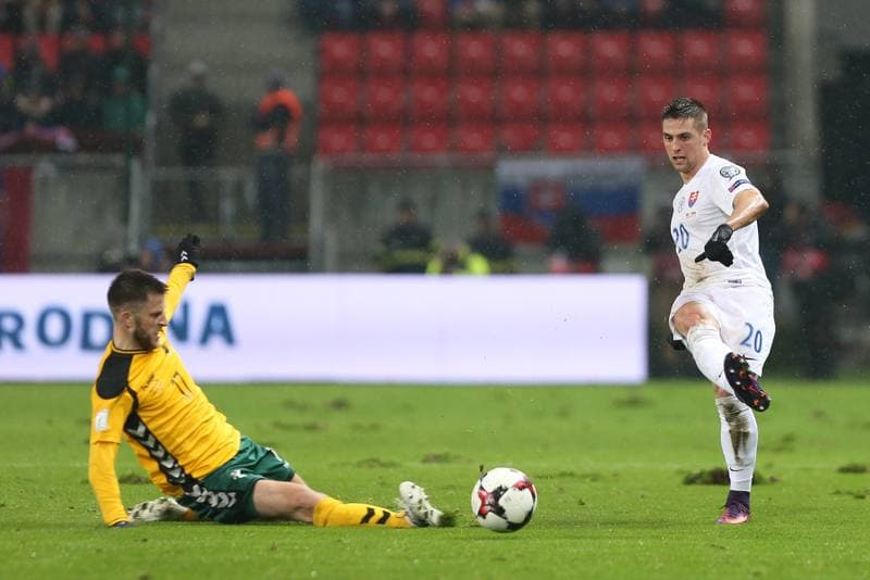 Football. World Cup Qualifiers. Slovakia - Lithuania. 11.11.2016