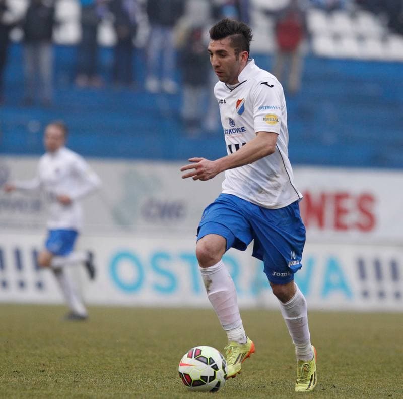 Football. SYNOT Liga. Banik Ostrava - Sparta Prague. 28.02.2015