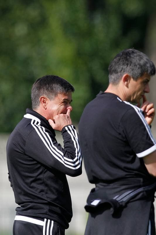 Football. Ruch Chorzow. Training. 09.06.2016