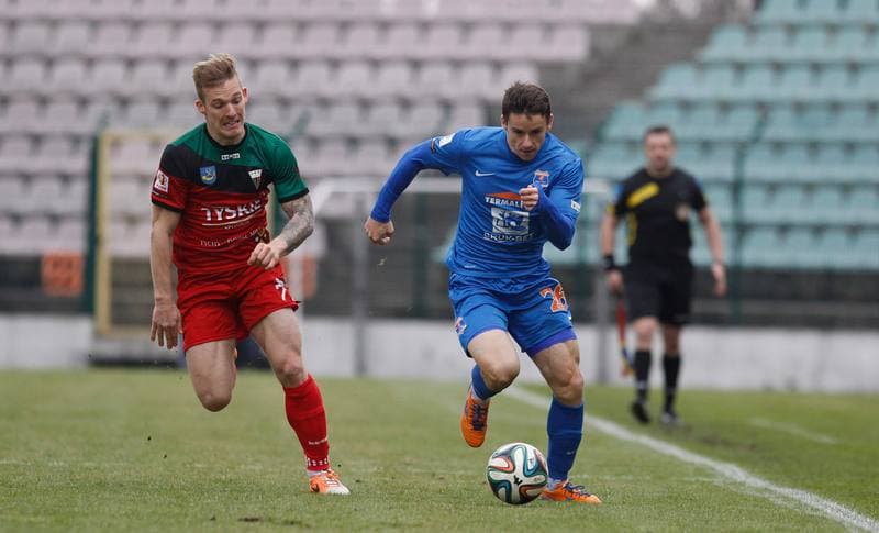 Football. I Liga. GKS Tychy - Termalica Bruk Bet Nieciecza. 28.03.2015