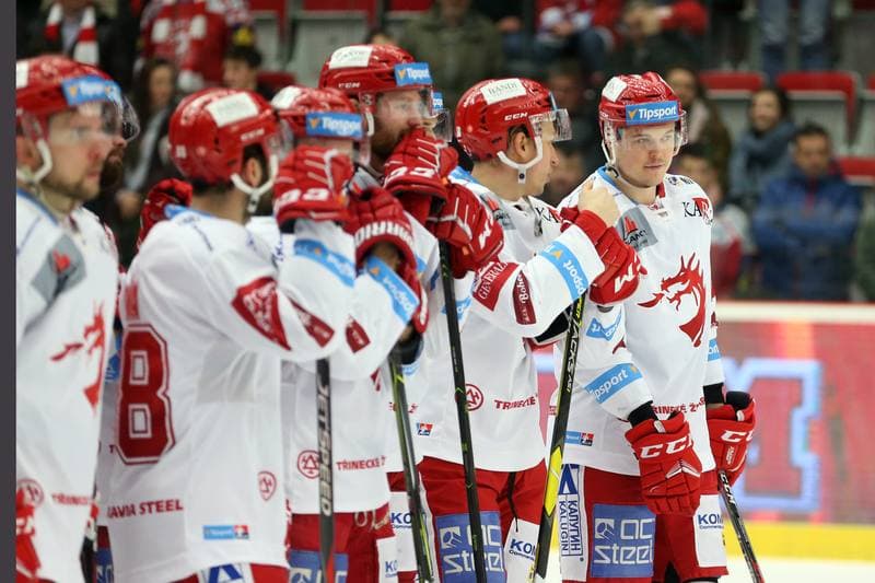 Ice Hockey. Tipsport Extraliga. Ocelari Trinec - HC Verva Litvinov. 06.01.2019