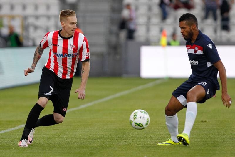 Football. UEFA Europa League. Cracovia Krakow - Shkendija Tetovo. 07.07.2016