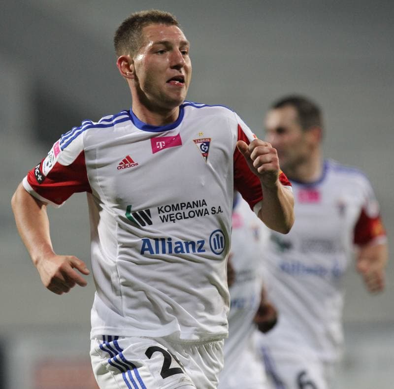 Football. T-Mobile Ekstraklasa. Gornik Zabrze - Wisla Krakow. 08.11.2013