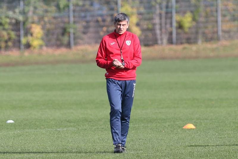Football. Piast Gliwice. Training. 18.10.2017