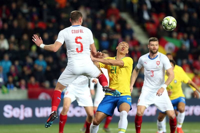 Football. International Friendly. Czech Republic - Brazil. 26.03.2019