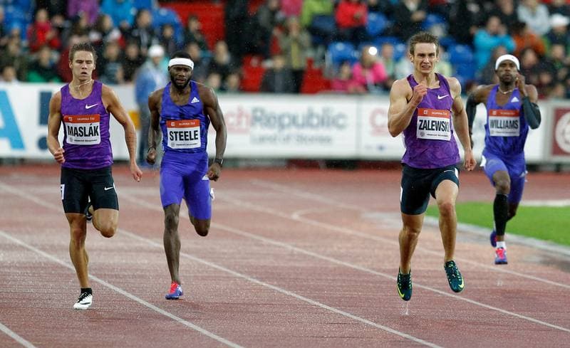 Athletics. IAAF Golden Spike. Angelika Cichocka. 26.05.2015