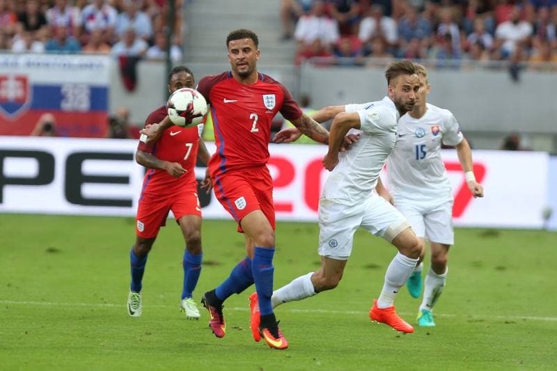 Football. World Cup Qualifiers. Slovakia - England. 04.09.2016