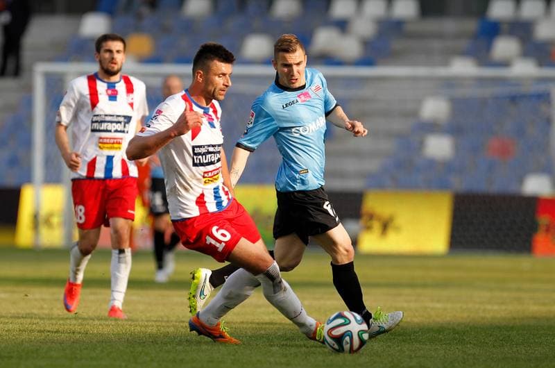 Football. T-Mobile Ekstraklasa. Podbeskidzie Bielsko Biala - Cracovia Krakow. 29.05.2015