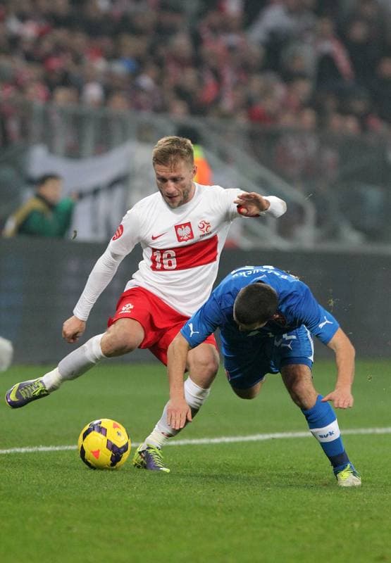 Football. International Friendly. Poland - Slovakia. 15.11.2013