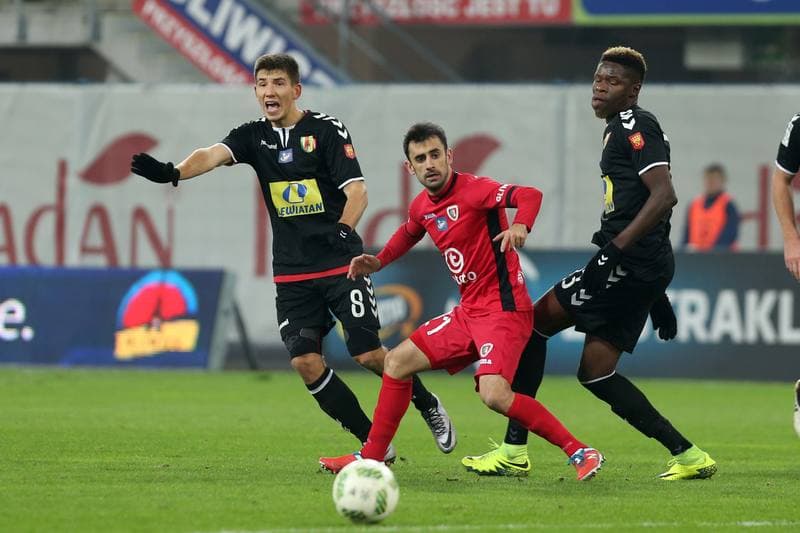 Football. Lotto Ekstraklasa. Piast Gliwice - Korona Kielce. 03.12.2016