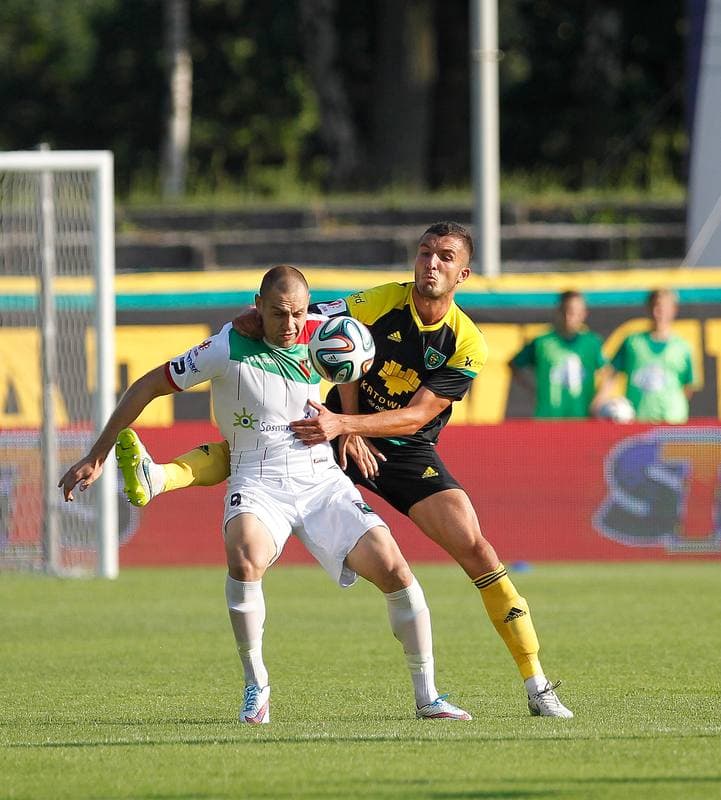 Football. Friendly Match. GKS Katowice - Zaglebie Sosnowiec. 01.07.2015
