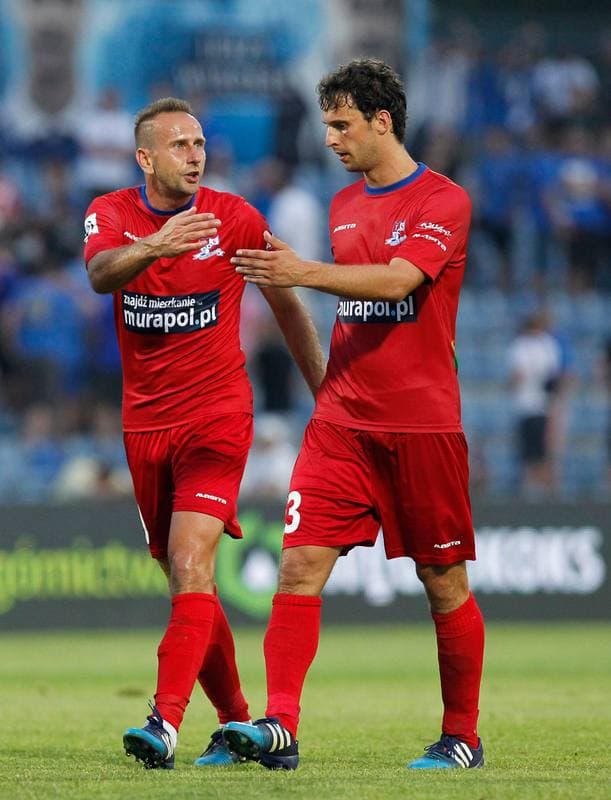 Football. T-Mobile Ekstraklasa. Ruch Chorzow - Podbeskidzie Bielsko Biala. 08.12.2014