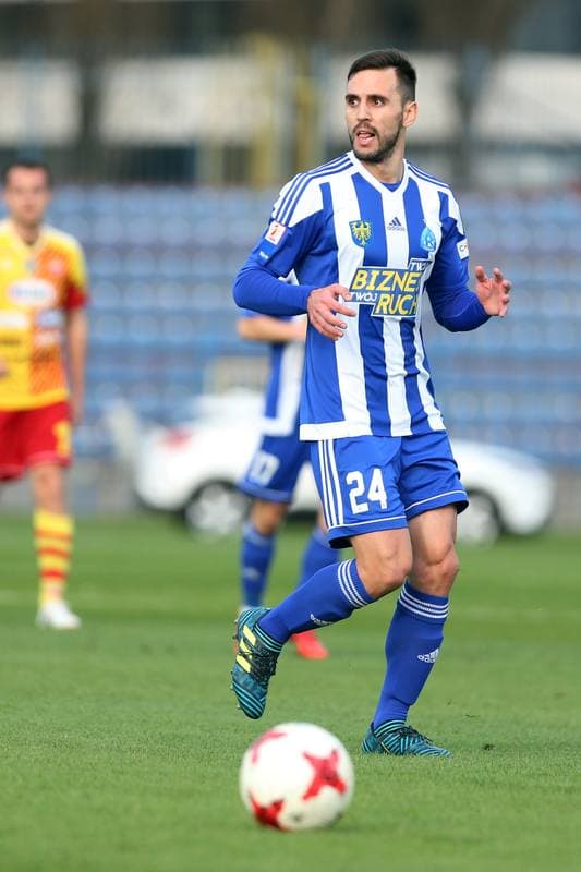 Football. Nice I Liga. Ruch Chorzow - Chojniczanka Chojnice. 11.04.2018