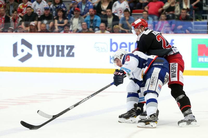 Ice Hockey. Tipsport Extraliga. Ocelari Trinec - Kometa Brno. 14.04.2018