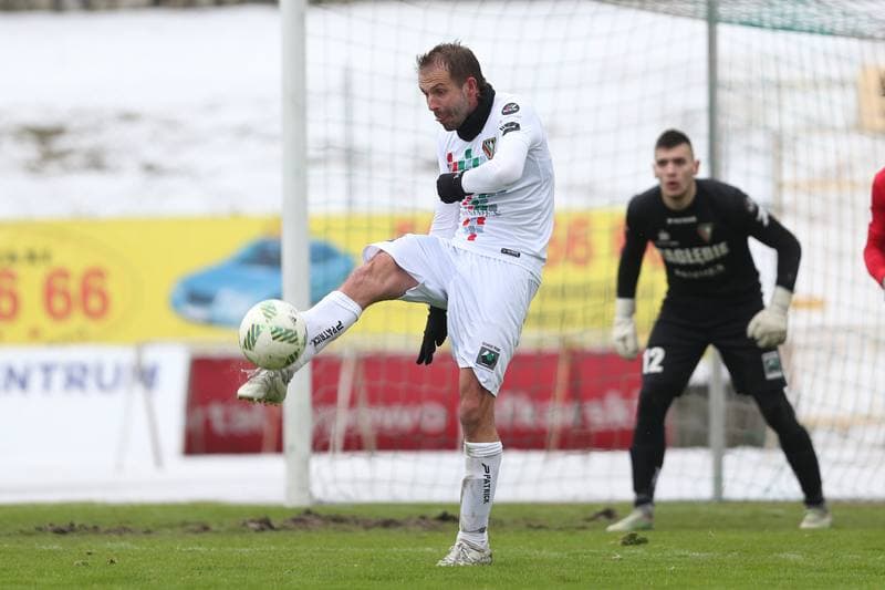 Football. Zaglebie Sosnowiec. Internal Game. 18.02.2017