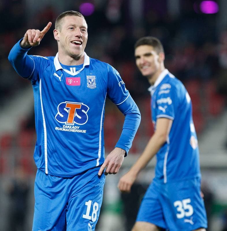 Football. T-Mobile Ekstraklasa. Cracovia Krakow - Lech Poznan. 25.11.2013