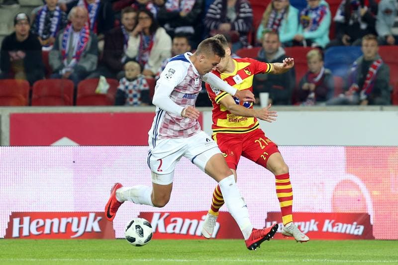 Football. Lotto Ekstraklasa. Gornik Zabrze - Jagiellonia Bialystok. 23.09.2018