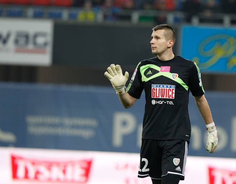 Football. T-Mobile Ekstraklasa. Piast Gliwice - Gornik Zabrze. 30.11.2013