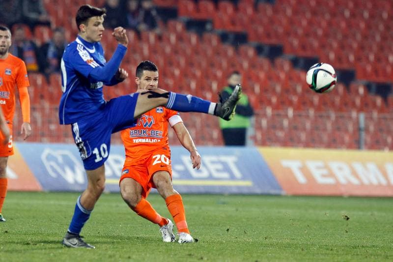 Football. PKO BP Ekstraklasa. Termalica Bruk-Bet Nieciecza - Ruch Chorzow. 19.12.2015